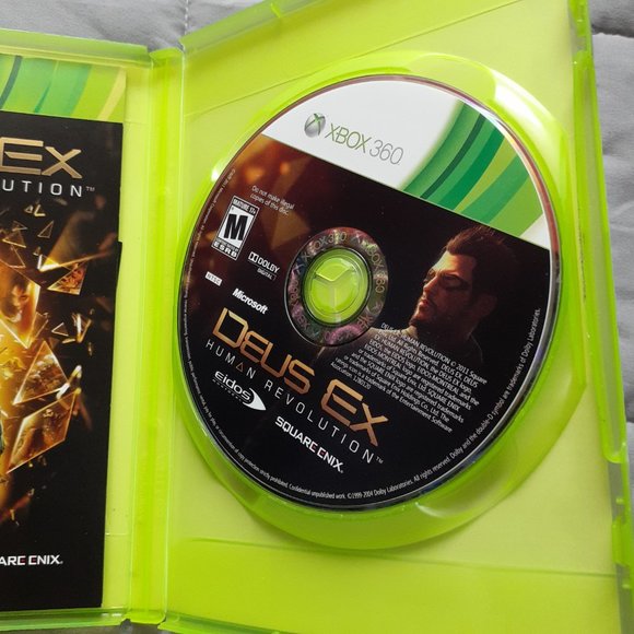 Deus Ex: Human Revolution (Microsoft Xbox 360, 2011) CIB - Picture 5 of 6